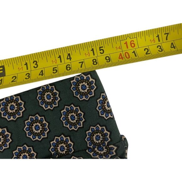 Boden Womens Mini Skirt UK 12 US 8 Green Floral Jersey Wrap Stretch R0281 NWT - Picture 10 of 12